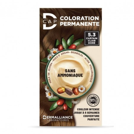 D-CAP COLORATION PERMANENTE N5.3 CHATAIN CLAIR DORE