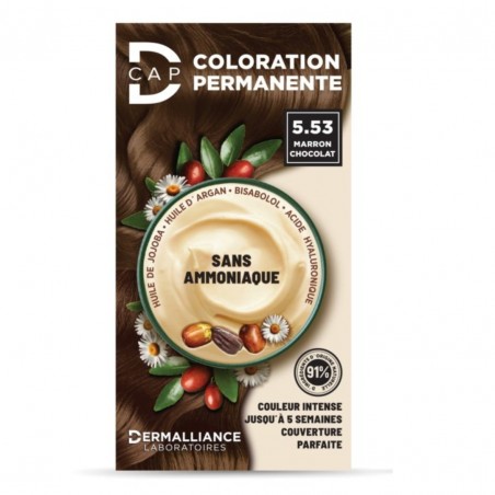 D-CAP COLORATION PERMANENTE N5.53 MARRON CHOCOLAT