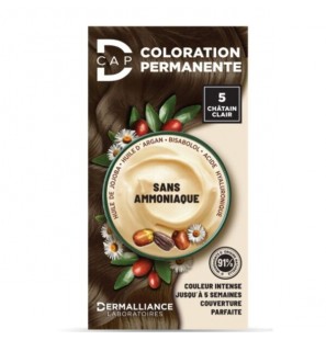 D-CAP COLORATION PERMANENTE N5 CHATIN CLAIR