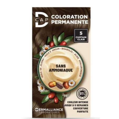 D-CAP COLORATION PERMANENTE N5 CHATIN CLAIR