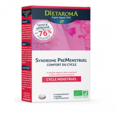 DIETAROMA Syndrome Prémenstruel | 30 Comprimés