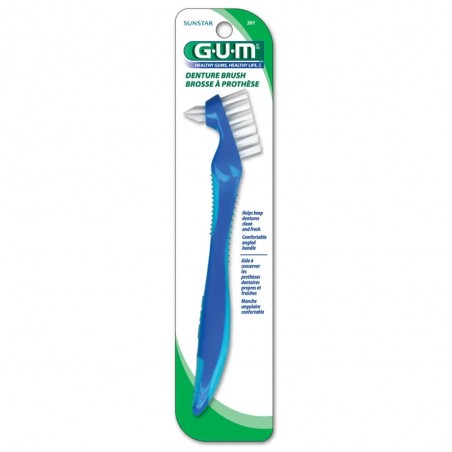 GUM brosse à dents PROTHESE Spécial Dentier REF 201