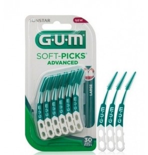 GUM SOFT PICKS ADVANCED LARGE  REF 651