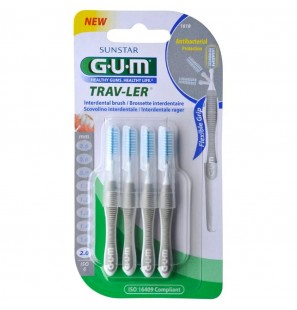 GUM TRAV-LER MANCHE AVEC BROSSETTE LARGE 2MM B4 REF 1618