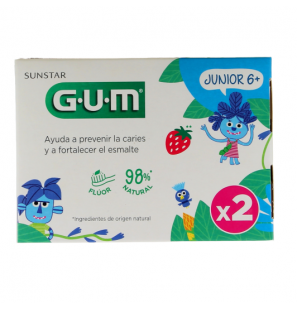 GUM PACK DUO DENTIFRICE JUNIOR +7ANS 50ML REF 3004/2