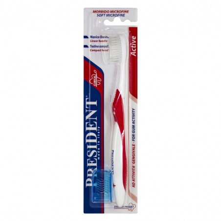 PRESIDENT ACTIVE brosse à dents extra-souple