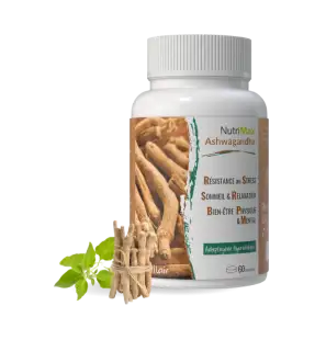 Nutrimax Ashwagandha 60 Comprimés