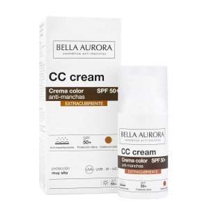 BELLA AURORA CC CREME ANTI-TACHES EXTRACOUVRANTE SPF50+ 30ML