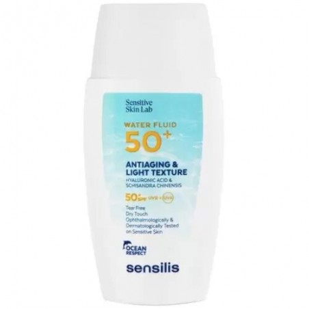 SENSILIS SENSITIVE SKIN WATER FLUID INVISIBLE SPF50+ l 40 ml