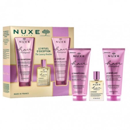 NUXE COFFRET LE RITUEL D EXCEPTION CHEVEUX