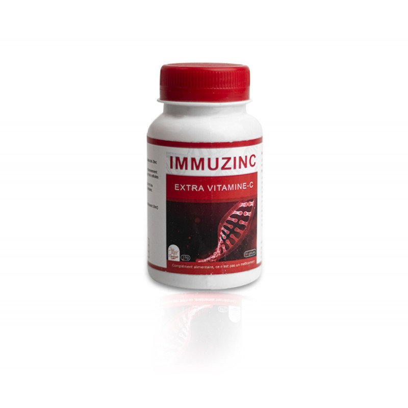 H2O CAMBOGIA LABS IMMUZINC extra vitamine C | 60 gélules H2O CAMBOGIA LABS IMMUZINC extra vitamine C | 60 gélules