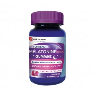 FORTE PHARMA Forté Nuit Mélatonine 1900 Gummies | 30 gommes