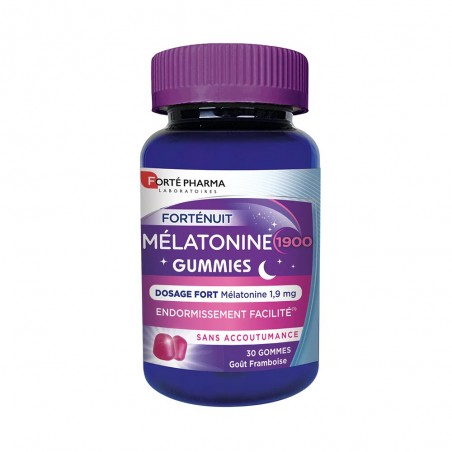 FORTE PHARMA Forté Nuit Mélatonine 1900 Gummies | 30 gommes