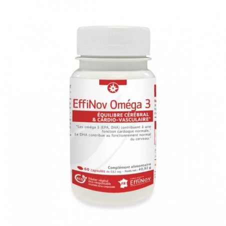 EFFINOV Omega 3 | 60 Capsules