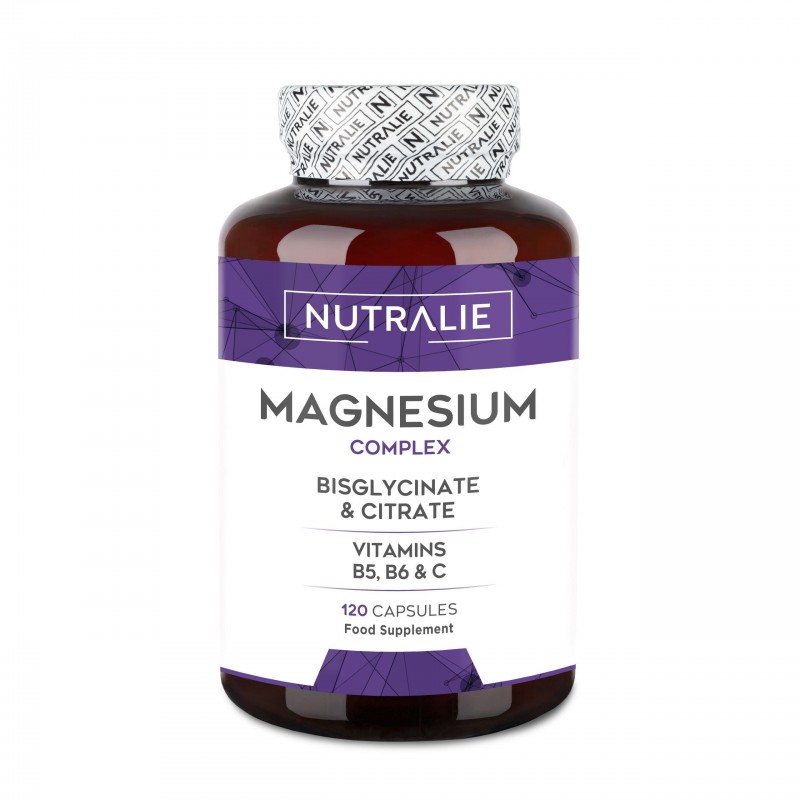 NUTRALIE MAGNESIUM COMPLEX BISGLYCINATE CITRATE VITAMINE B5 B6 C B120 CAPSULES NUTRALIE MAGNESIUM COMPLEX BISGLYCINATE CITRATE VITAMINE B5 B6 C B120 CAPSULES