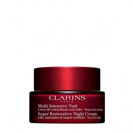 CLARINS multi-intensive nuit crème lift-redensifiante anti-rides peau Très sèches| 50ml