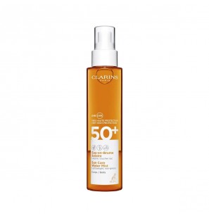 CLARINS eau en brume solaire léger touche sec corps | 150ml