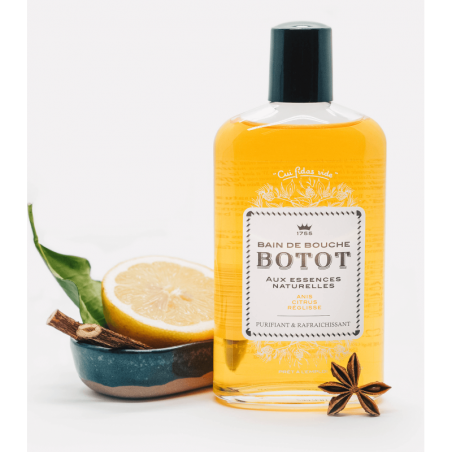 BOTOT bain de bouche Anis Citrus Réglisse 250 ml