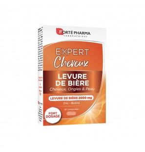 FORTE PHARMA EXPERT CHEUVEUX LEVURE DE BIERE 2000MG B28 COMPRIMES