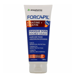 ARKOPHARMA FORCAPIL Kératine Masque soin double usage