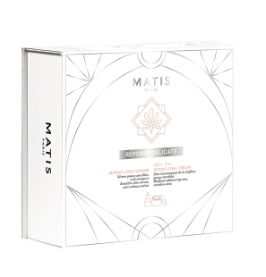 MATIS PARIS COFFRET DE COEUR SENSIFLORA SERUM 30ML + CREME PEAU DELICATE 50ML OFFERTE