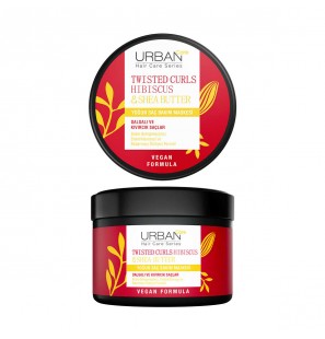 URBAN CARE TWISTED CURLS HIBISCUS SHEA BUTTER MASK 230ML