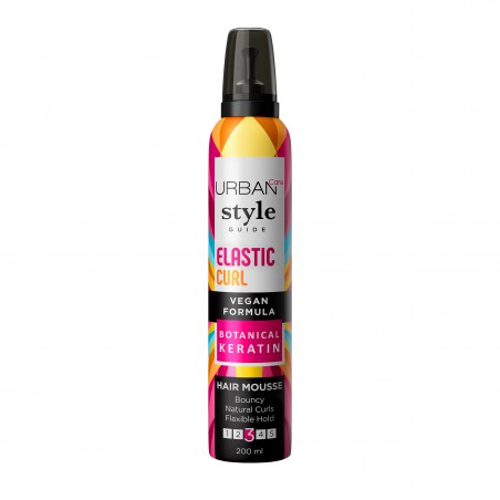 URBAN CARE STYLE ELASTIC CURL HAIR MOUSSE 200ML