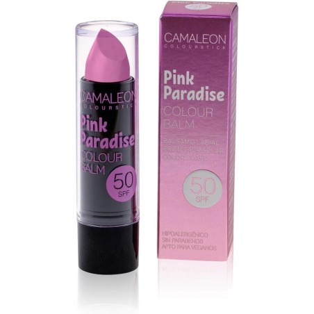 CAMALEON ROUGE A LEVRES PINK PARADISE COLOUR BALM SPF50 4G