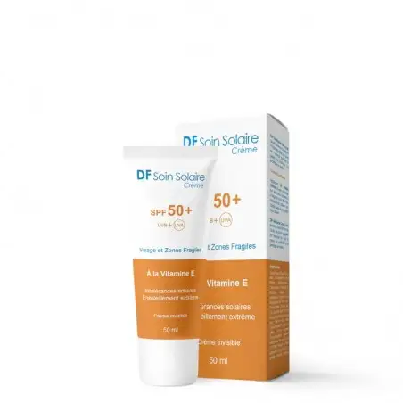 DF crème solaire SPF50+ HC à la vitamine E | 50 ml