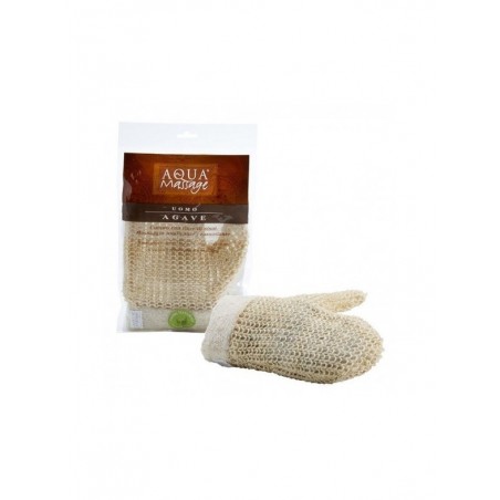 AQUA MASSAGE GANT MASSAGE EXFOLIANT SISAL EN FIBRE ALOES