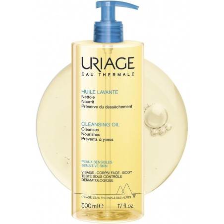 URIAGE HUILE LAVANTE 500ML