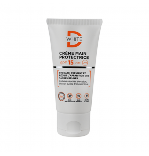 DWHITE crème Mains protectrice spf15 | 50 ml