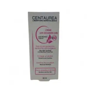 CENTAUREA CREME ANTI-ROUGEURS AR SPF50 50ML