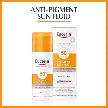 EUCERIN OFFRE SUN PROTECTION PIGMENT CONTROL Fluid Protection spf 50+|50 ml