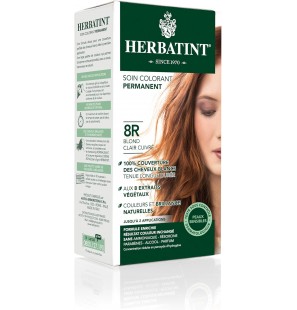 HERBATINT GEL COLORANT PERMANENT BLOND CLAIR CUIVRE 8R