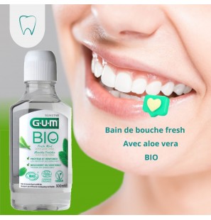 GUM BAIN DE BOUCHE BIO MENTHE FRAÎCHE 300ML