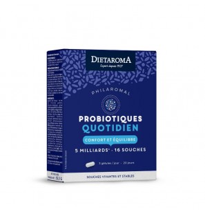 DIETAROMA PHILAROMAL multi équilibre probiotic boite 60 gélules
