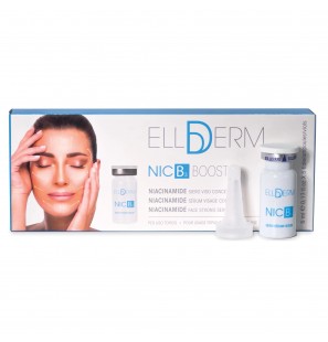 ELLDERM NIC B3 BOOST 10% Niacinamide sérum visage concentré | 5 ampoules