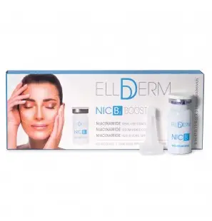 ELLDERM NIC B3 BOOST 10% Niacinamide sérum visage concentré | 5 ampoules