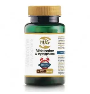 HUG Mélatonine & Tryptophane | 30 gélules