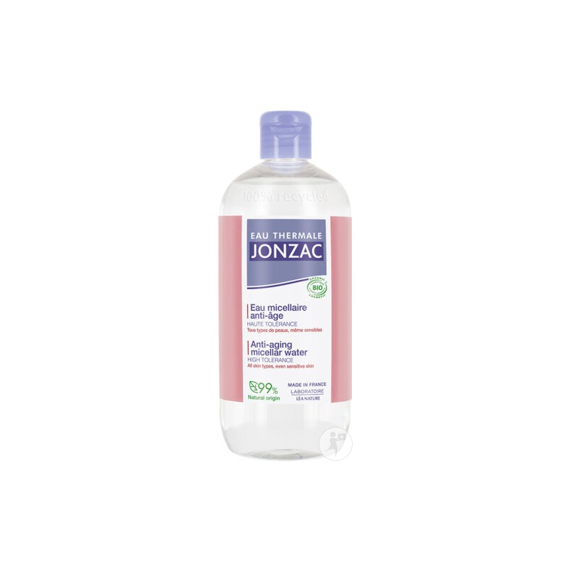JONZAC EAU MICELLAIRE ANTI-AGE 500ML JONZAC EAU MICELLAIRE ANTI-AGE 500ML