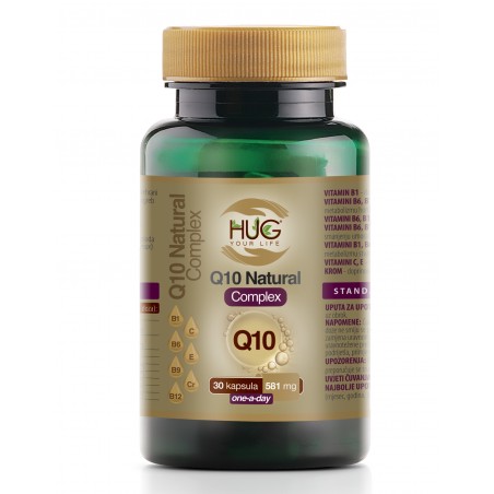 HUG Q10 NATURAL COMPLEXE B30 CAPSULES