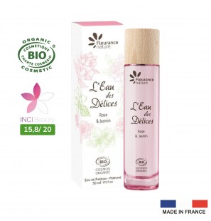 FLEURANCE NATURE L'EAU DES DÉLICES ROSE & JASMIN 50ML