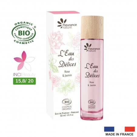FLEURANCE NATURE L'EAU DES DÉLICES ROSE & JASMIN 50ML