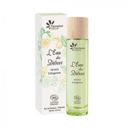 FLEURANCE NATURE L'EAU DES DÉLICES VERVEINE & BERGAMOTE EAU DE PARFUM 50ML