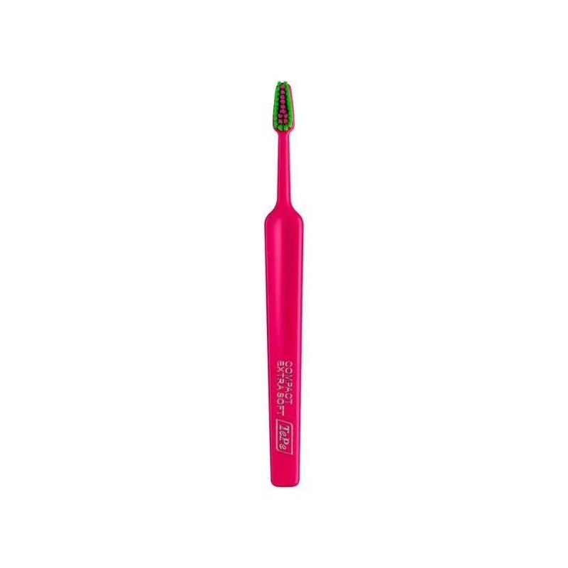 TEPE BROSSE A DENTS COLOUR COMPACT EXTRA SOFT ROSE FUSHIA