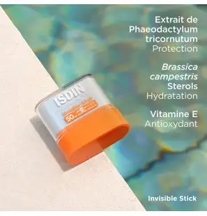 ISDIN PHOTOPROTECTEUR INVISIBLE STICK SPF50 10G