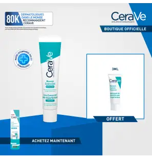 CeraVe Offre Soin Concentré Anti-Imperfections 40ml + Gel moussant anti imperfections 5ml OFFERT