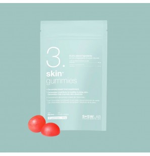 S+SWLAB 3 SKIN GUMMIES 105G GOUT FRUIT ROUGES B42 GOMMES