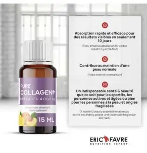 ERIC FAVRE pur collagène | 10 ampoules